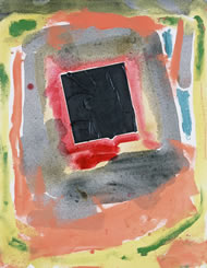 黒に幅はあるかF6　カンヴァスに油彩・アクリル・鉛筆　2011
