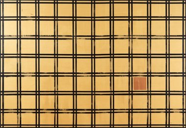 絵図の金格子（2022Ver.）　カンヴァスにアクリル　1993～2022　P60